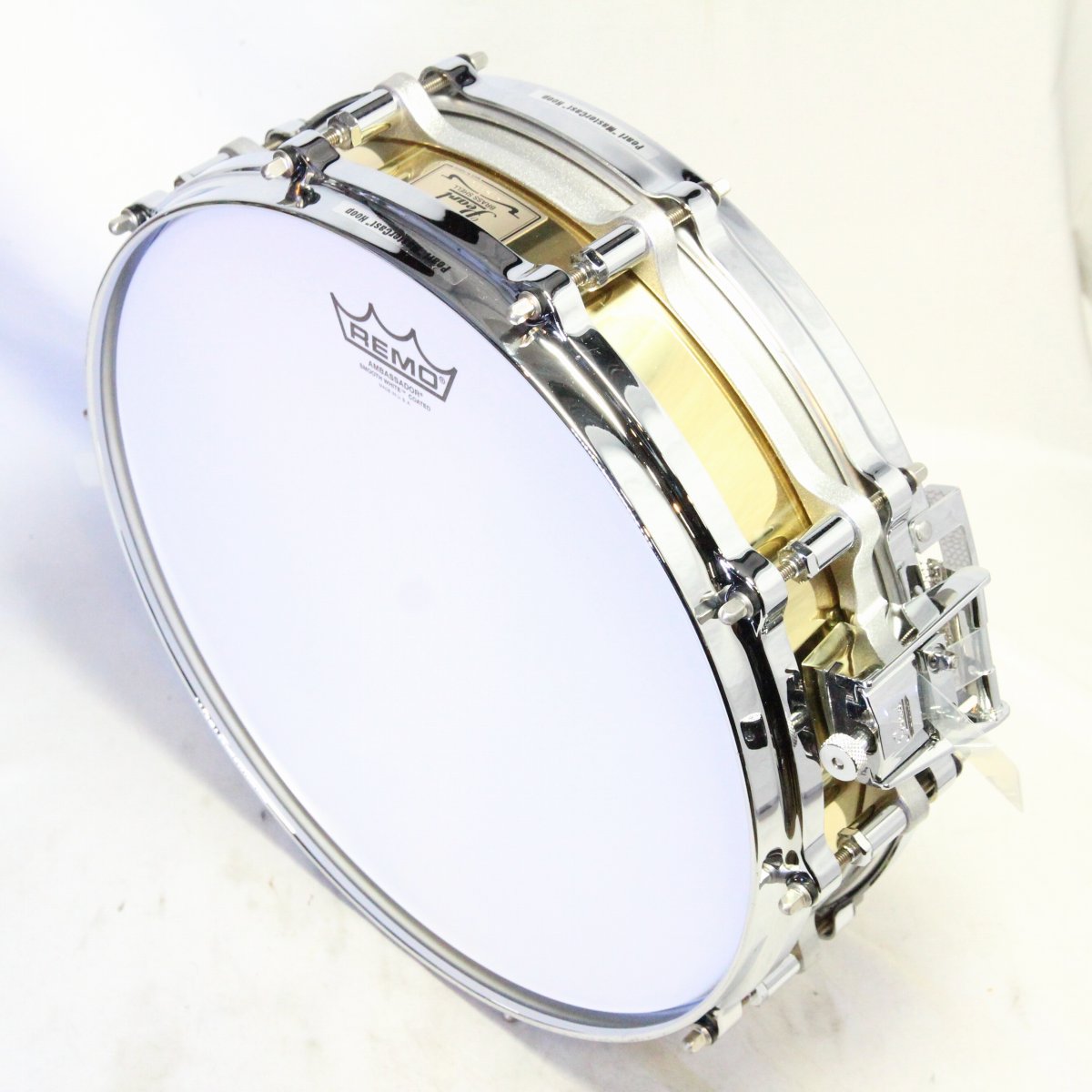 USED PEARL / B-9114P 14x3.5 Flee Floating Brass Piccolo Pearl Snare Drum [08]