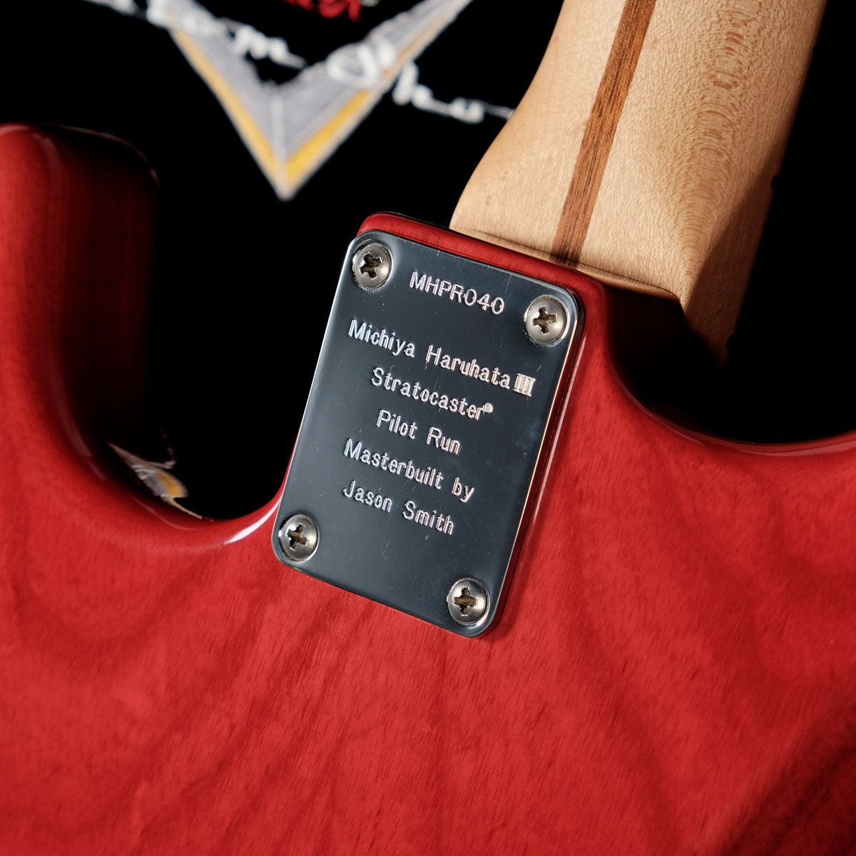 [SN MHPR040] USED Fender Custom Shop / MBS Michiya Haruhata III Stratocaster Pink Trans by Jason Smith [05]