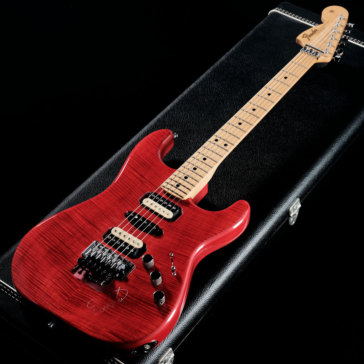 [SN MHPR040] USED Fender Custom Shop / MBS Michiya Haruhata III Stratocaster Pink Trans by Jason Smith [05]