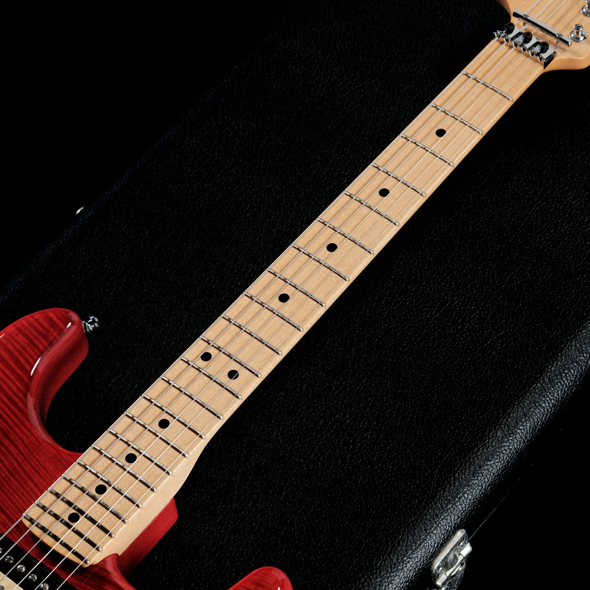 [SN MHPR040] USED Fender Custom Shop / MBS Michiya Haruhata III Stratocaster Pink Trans by Jason Smith [05]