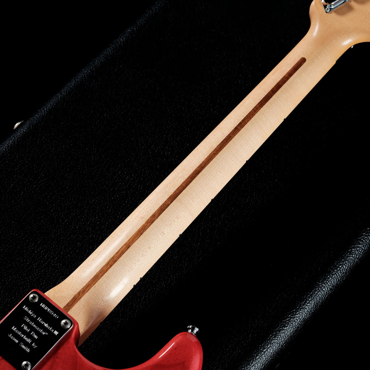 [SN MHPR040] USED Fender Custom Shop / MBS Michiya Haruhata III Stratocaster Pink Trans by Jason Smith [05]