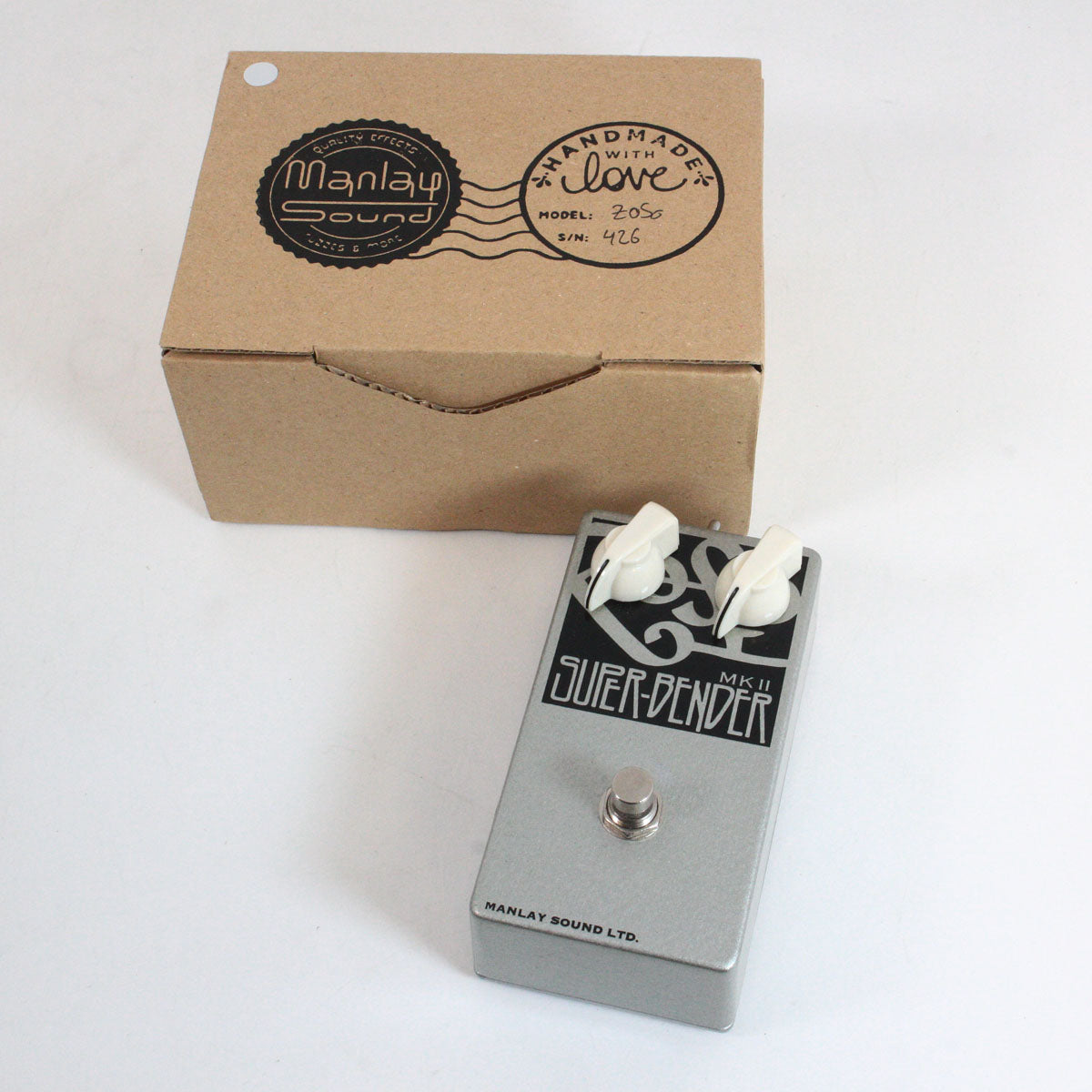 [SN 426] USED MANLAY SOUND / Super Bender ZOSO logo [05]