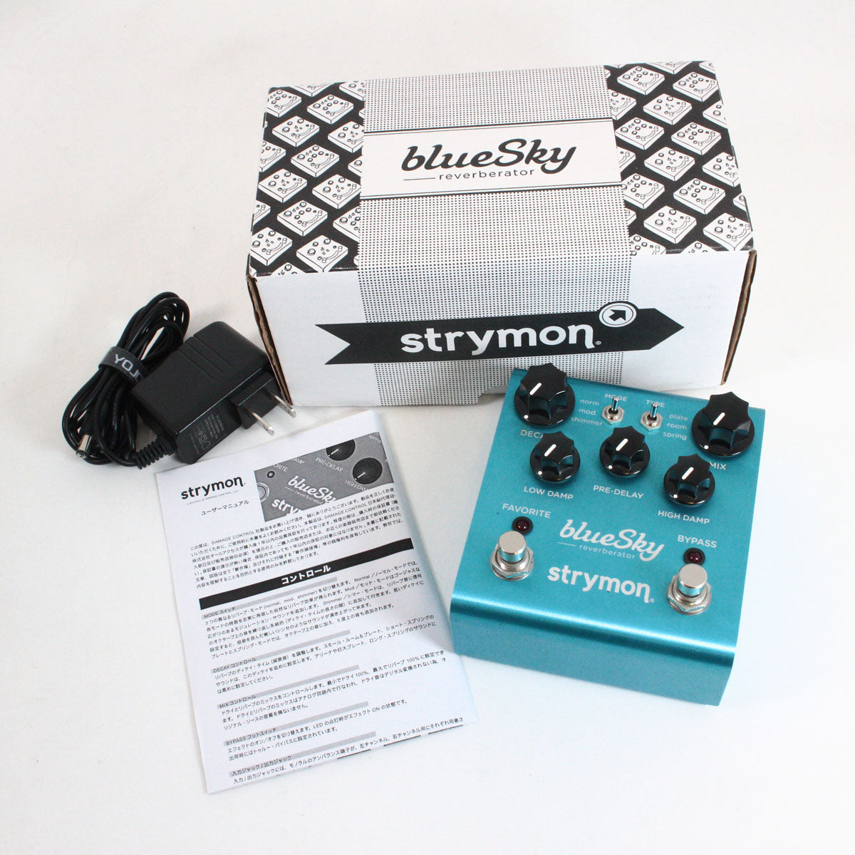 [SN S17-10201] USED STRYMON / blue Sky / reverbrator [05]