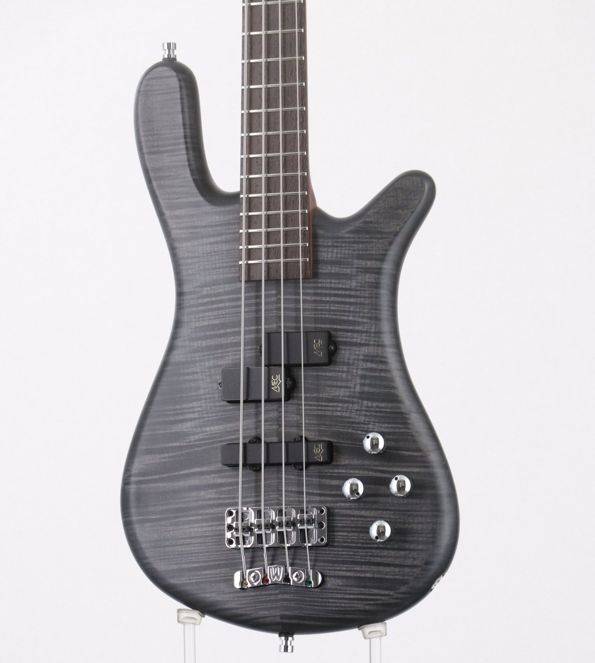 [SN C005628-18] USED Warwick / Teambuilt Pro Series Streamer LX 4st Bolt-On Nirvana Black Transparent [09]