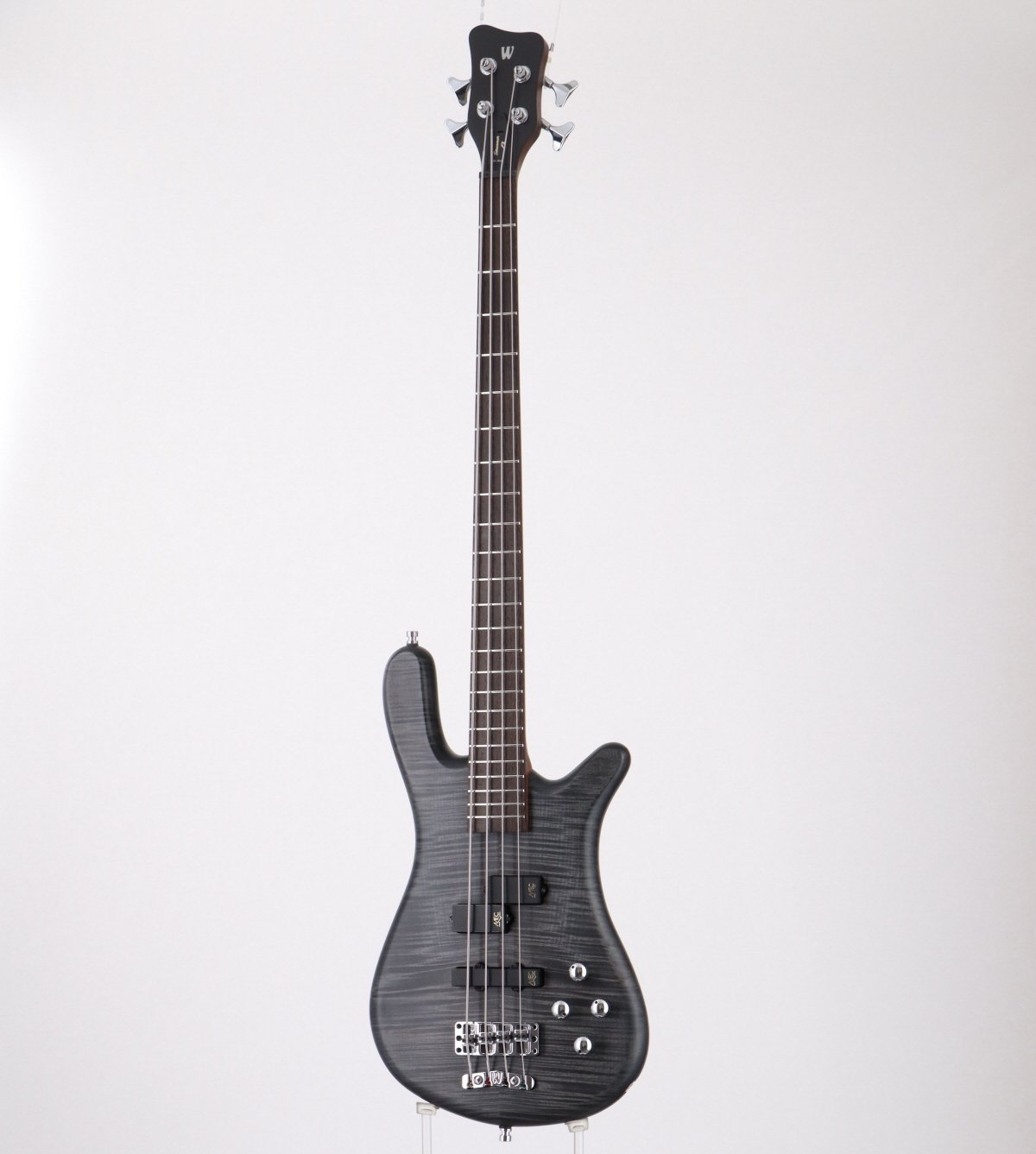 [SN C005628-18] USED Warwick / Teambuilt Pro Series Streamer LX 4st Bolt-On Nirvana Black Transparent [09]