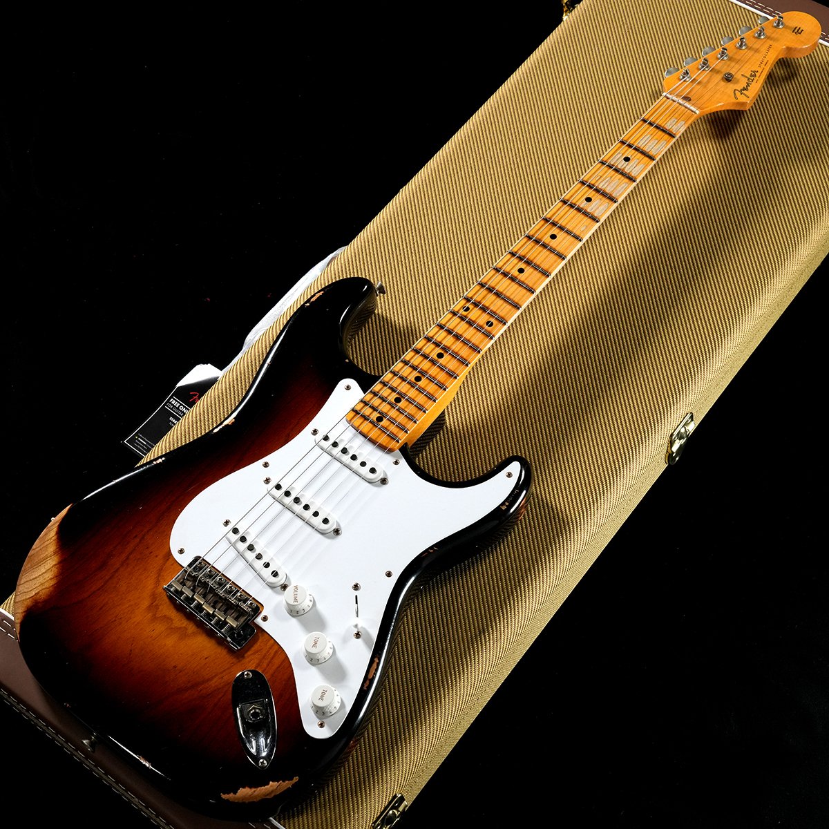 [SN 2569] USED Fender Custom Shop / Limited Edition 70th Anniversary 1954 Stratocaster Relic Wide Fade 2-Color Sunburst [05]