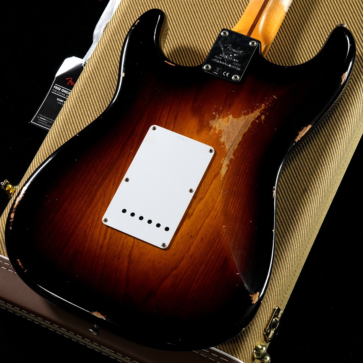 [SN 2569] USED Fender Custom Shop / Limited Edition 70th Anniversary 1954 Stratocaster Relic Wide Fade 2-Color Sunburst [05]