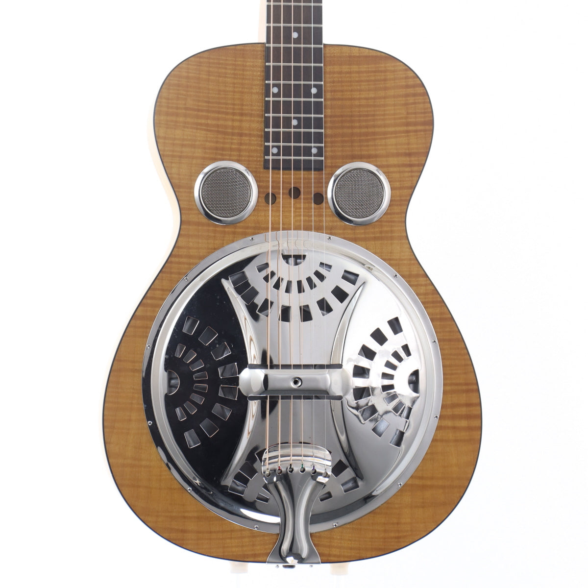 [SN 1309121146] USED Epiphone / Dobro Hound Dog Deluxe Square Neck Vintage Brown [11]