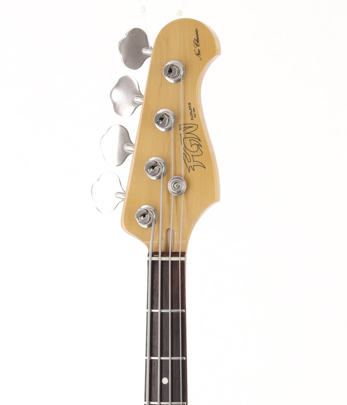 [SN E150345] USED FUJIGEN(FGN) / Neo Classic NJB200 3-Tone Sunburst [4.24kg / 2015] Fujigen Electric Bass [08]