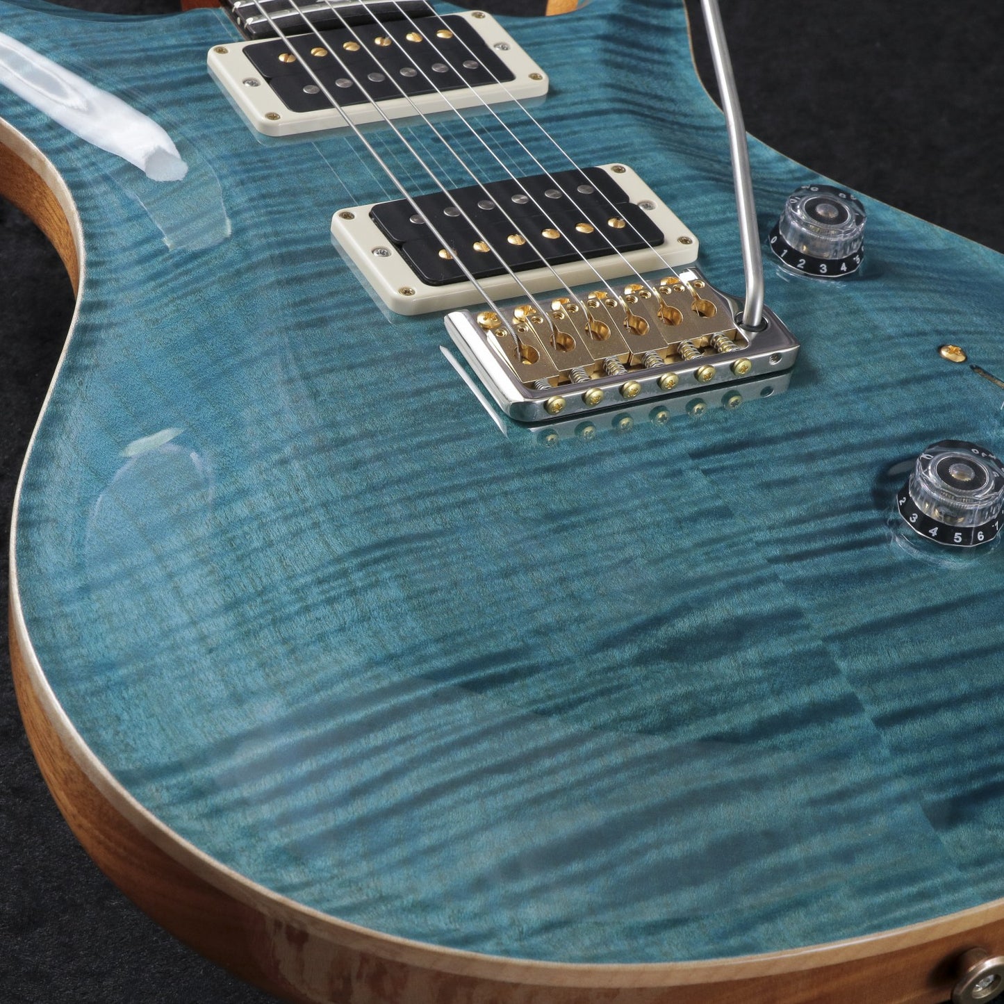 [SN 23 0370907] USED Paul Reed Smith (PRS) / 2023 Custom 24 10Top Carroll Blue Pattern Thin Neck [03]