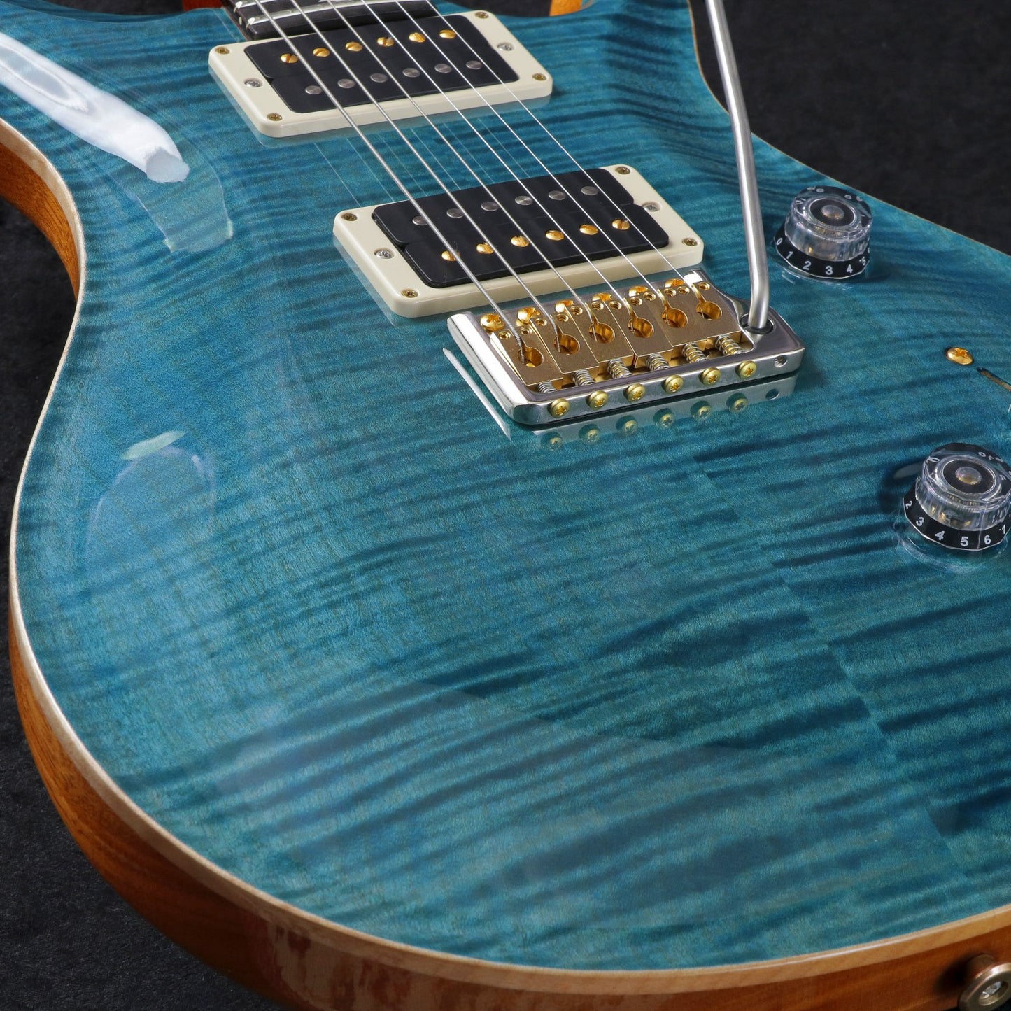 [SN 23 0370907] USED Paul Reed Smith (PRS) / 2023 Custom 24 10Top Carroll Blue Pattern Thin Neck [03]