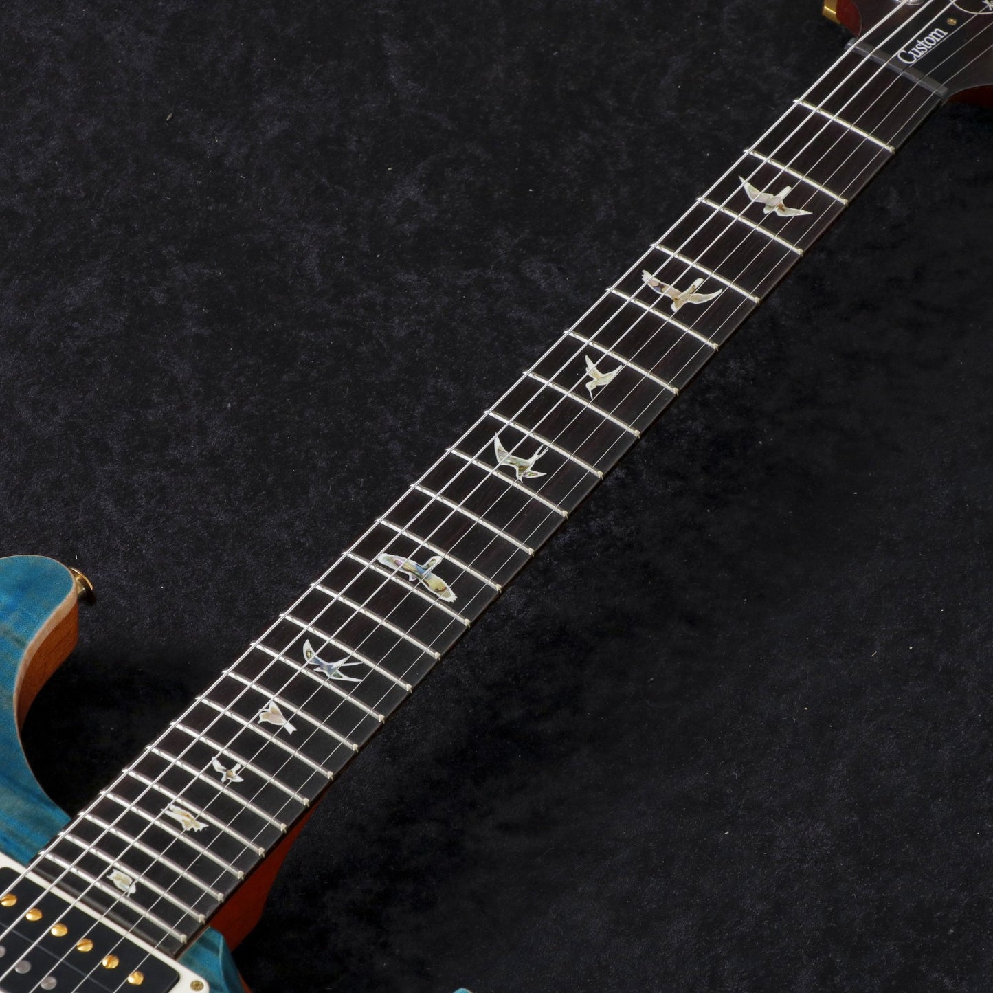 [SN 23 0370907] USED Paul Reed Smith (PRS) / 2023 Custom 24 10Top Carroll Blue Pattern Thin Neck [03]