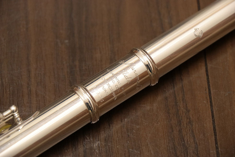 [SN 13996] USED MURAMATSU STANDARD all silver flute [10]