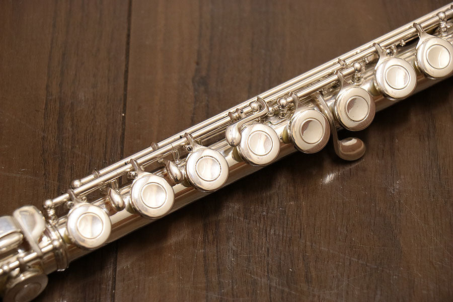 [SN 13996] USED MURAMATSU STANDARD all silver flute [10]