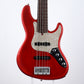 [SN JD20015300] USED Fender / Limited Deluxe Jazz Bass V MOD Crimson Red Burst [12]