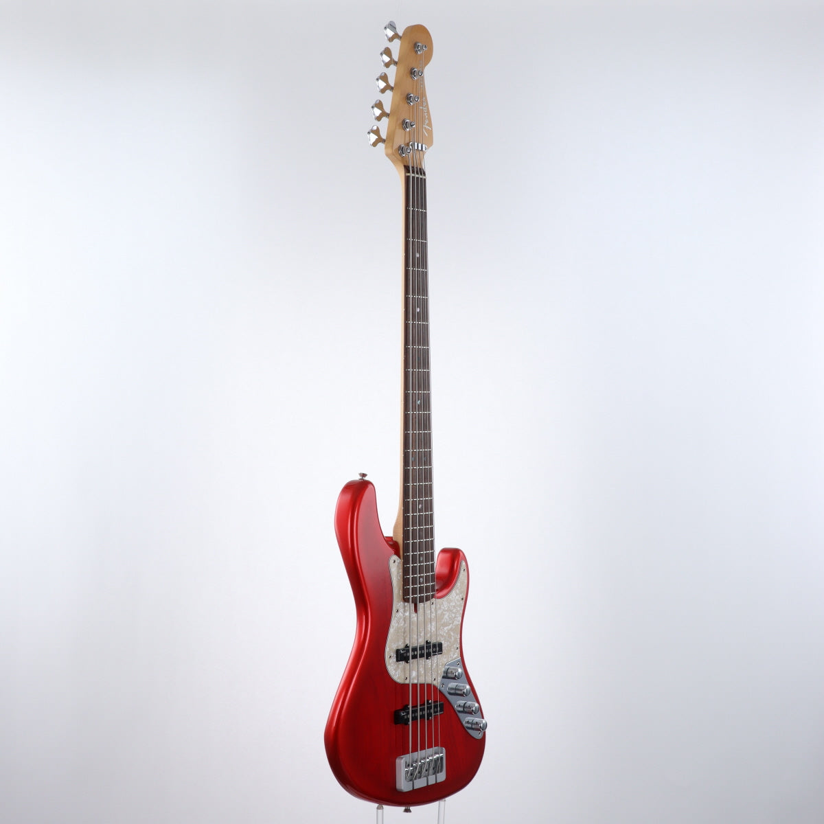 [SN JD20015300] USED Fender / Limited Deluxe Jazz Bass V MOD Crimson Red Burst [12]