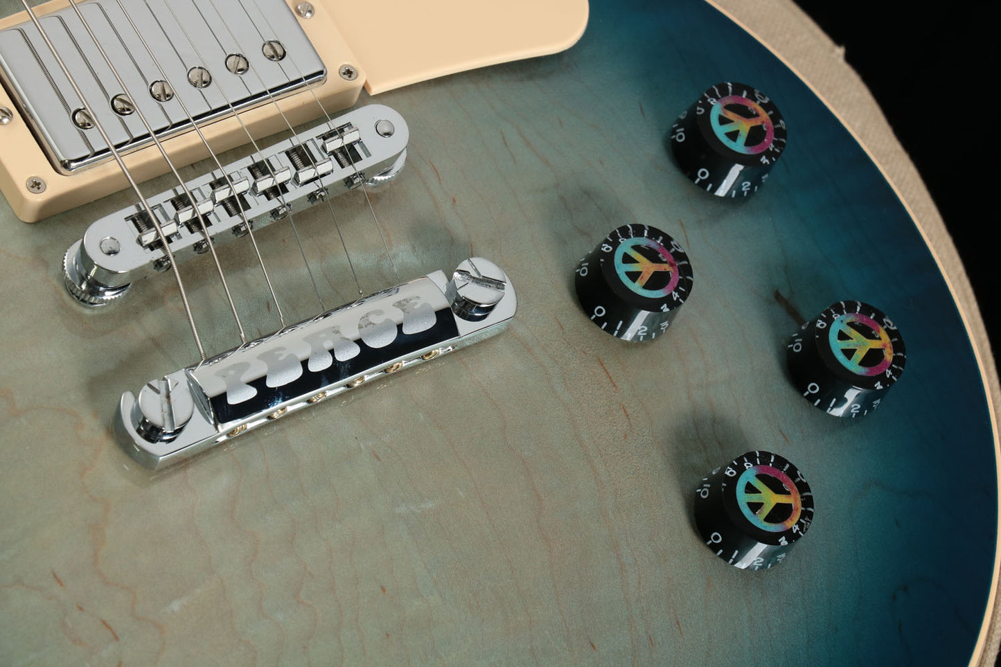 [SN 140017030] USED Gibson USA / Les Paul Peace Tranquility Blue Burst [4.38kg/2014] Gibson Les Paul Peace [03]