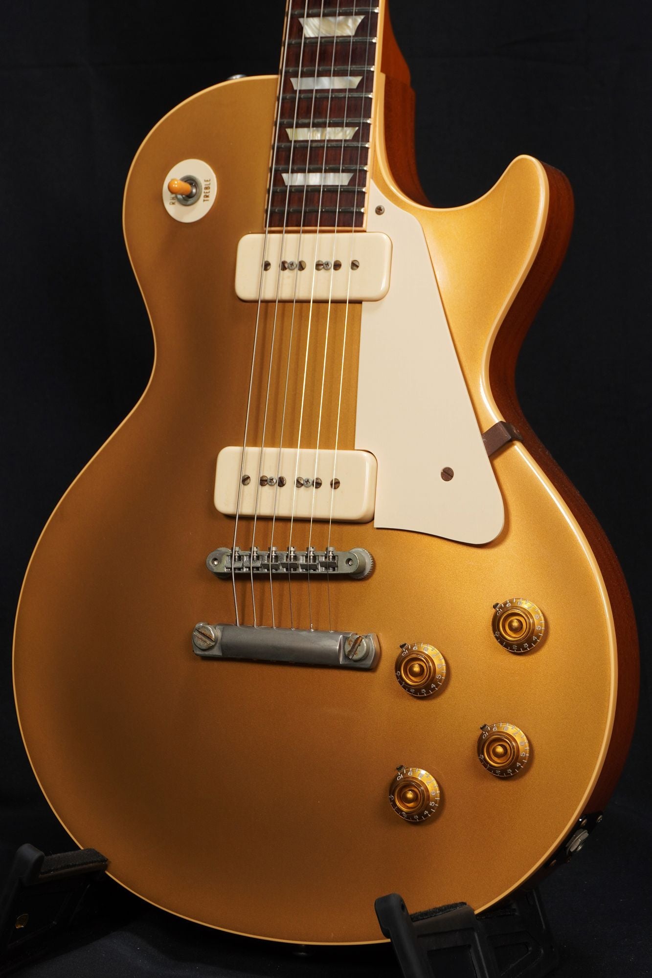 [SN 6 1140] USED Gibson Custom Shop / Historic Collection 1956 Les Paul Standard VOS Gold Top -2011- [04]