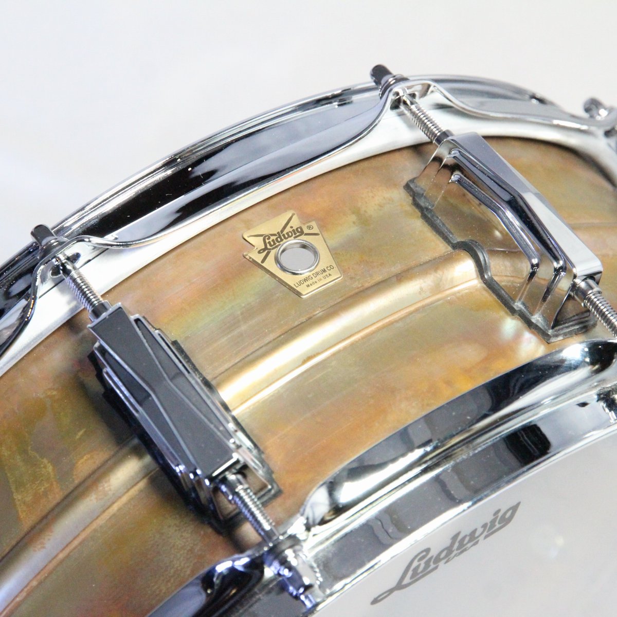 USED LUDWIG / LB550R Bronze Phonic Raw Finish 14x5 Radic Bronze Phonic [08]