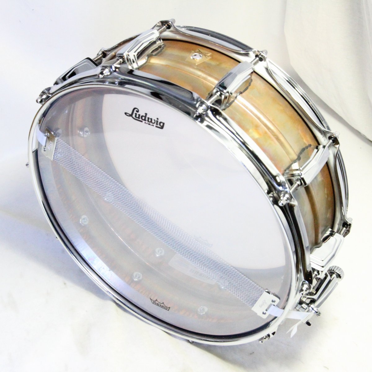 USED LUDWIG / LB550R Bronze Phonic Raw Finish 14x5 Radic Bronze Phonic [08]