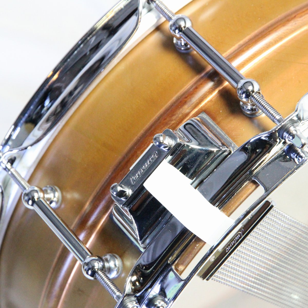 USED Ludwig / LC661T Copper Phonic Raw Finish Tube Lug 14x5 Ludwig Copper Phonic [08]