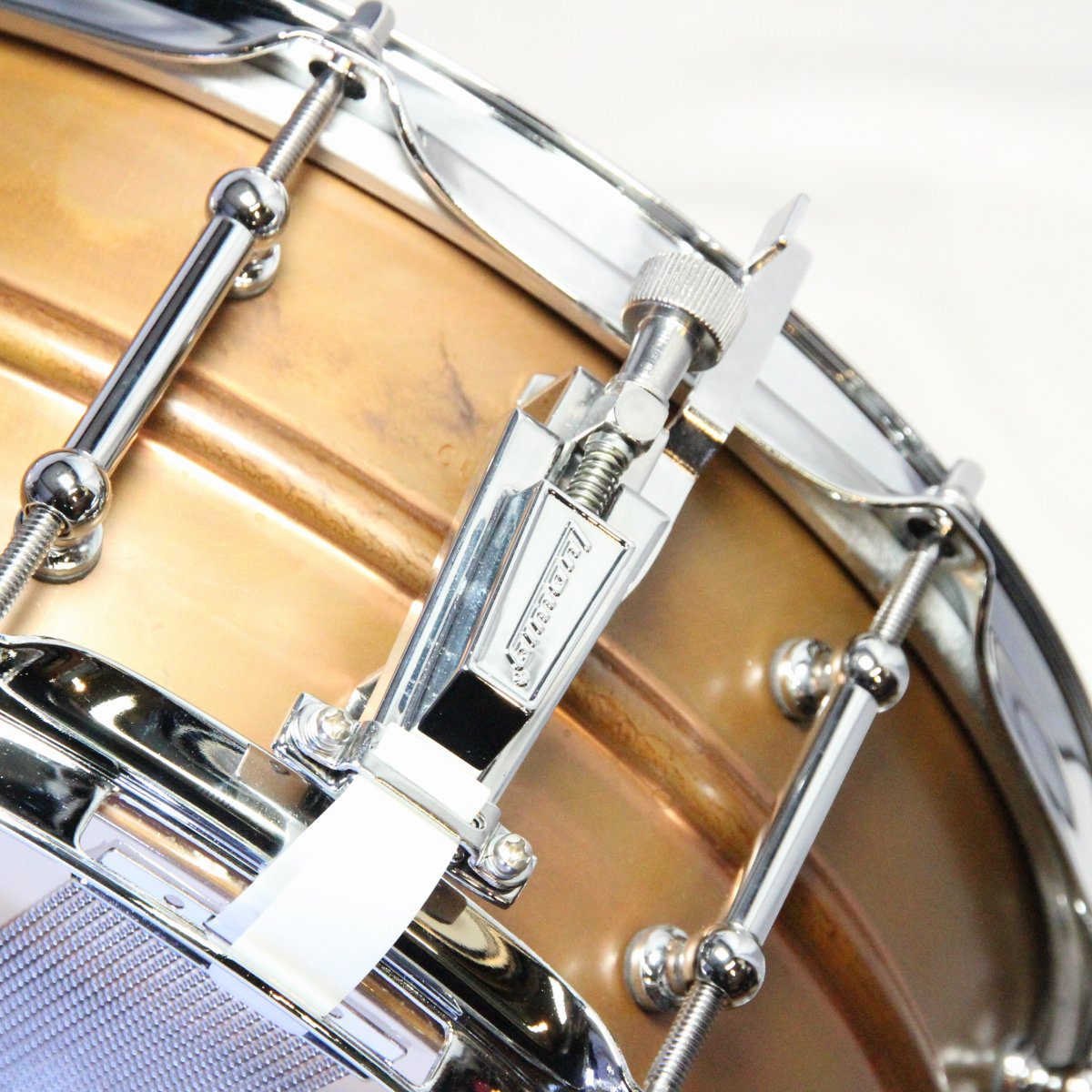 USED Ludwig / LC661T Copper Phonic Raw Finish Tube Lug 14x5 Ludwig Copper Phonic [08]