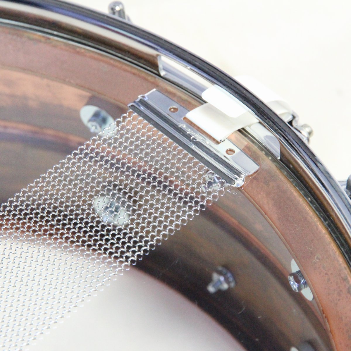USED Ludwig / LC661T Copper Phonic Raw Finish Tube Lug 14x5 Ludwig Copper Phonic [08]