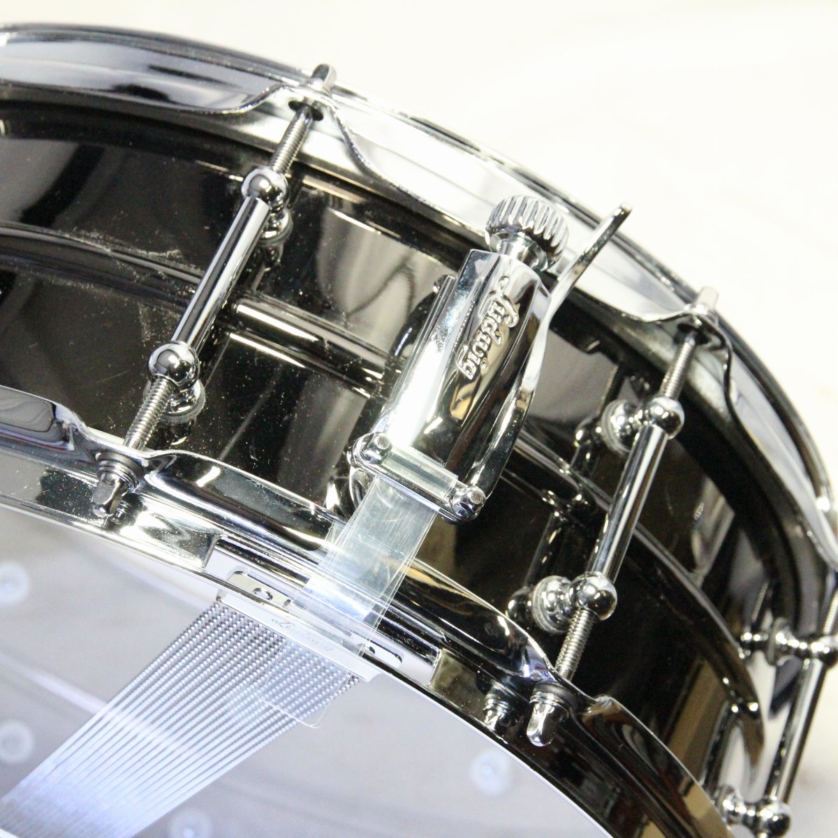 USED LUDWIG / LB416T Black Beauty 14×5 RADIC Black Beauty Snare Drum [08]