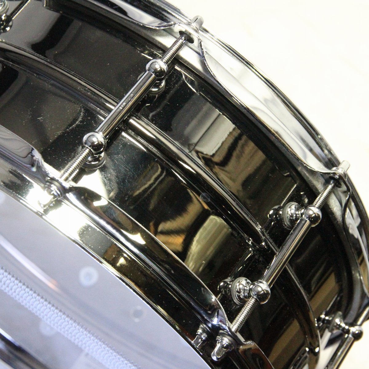 USED LUDWIG / LB416T Black Beauty 14×5 RADIC Black Beauty Snare Drum [08]