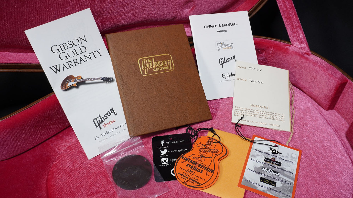 [SN 70190] USED Gibson Custom Shop / Japan Limited Run 1957 Les Paul Standard VOS Sweet Cherry [11]