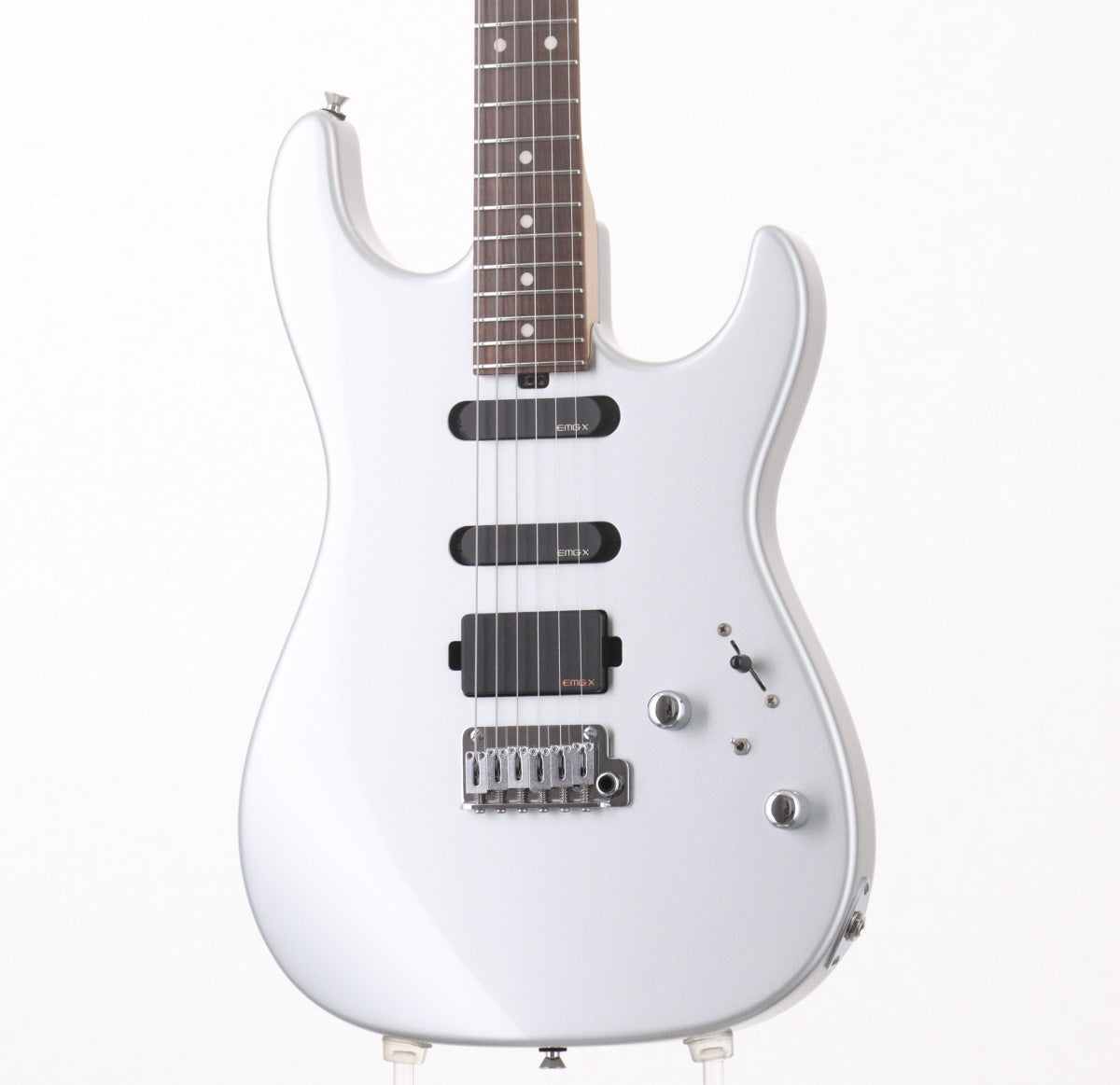 [SN 6085] USED SADOWSKY TYO / Modern Edge Strat Firemist Silver [03]