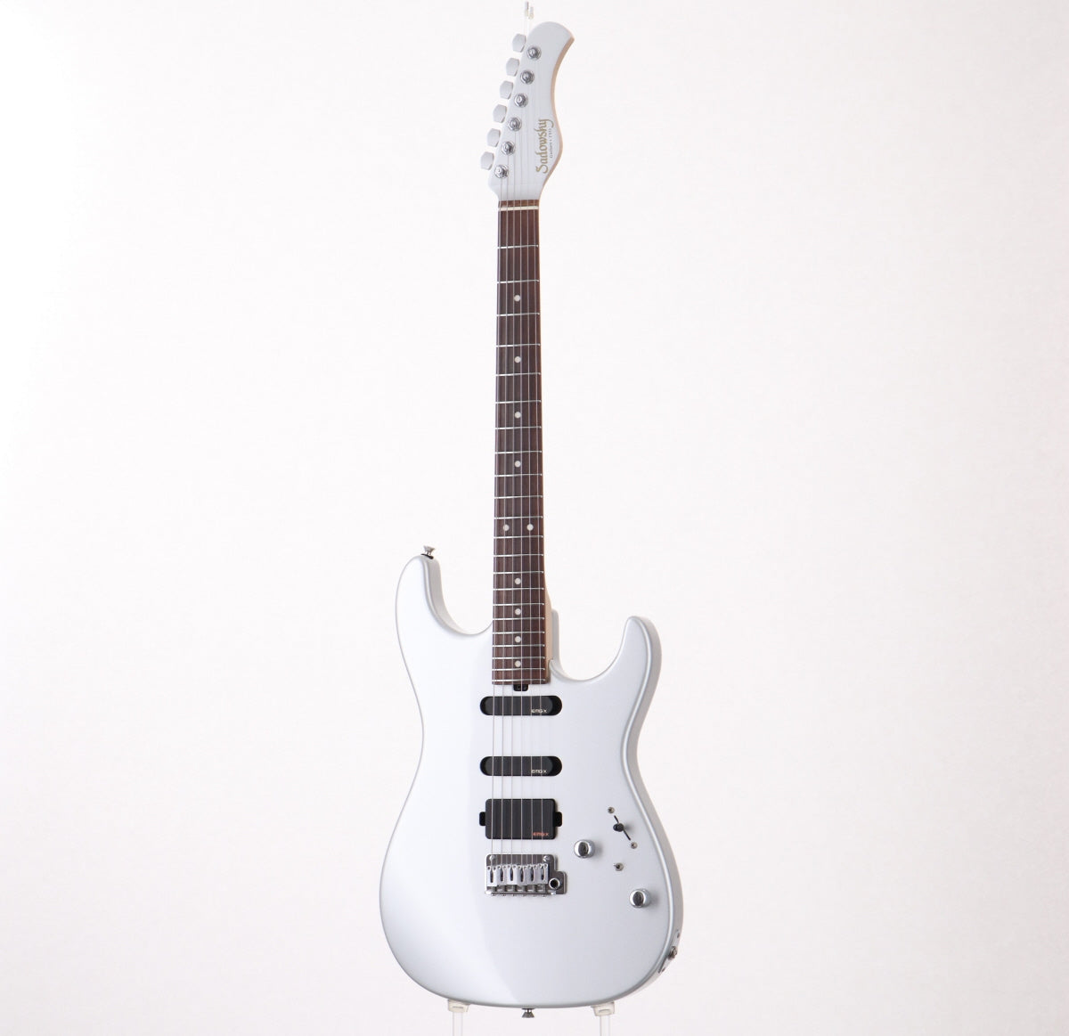 [SN 6085] USED SADOWSKY TYO / Modern Edge Strat Firemist Silver [03]
