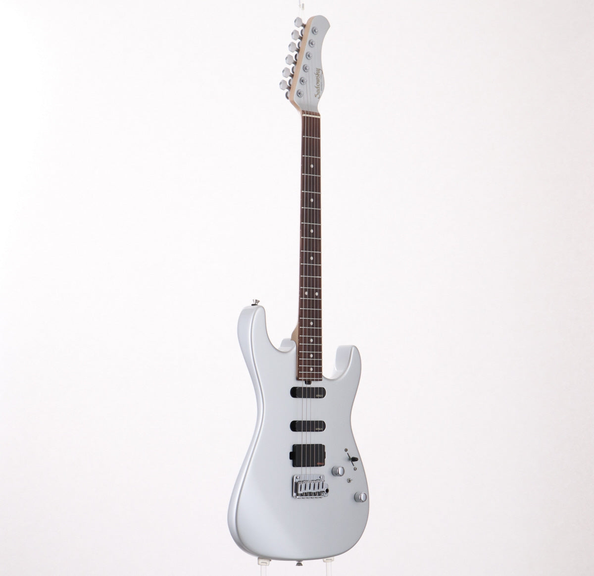 [SN 6085] USED SADOWSKY TYO / Modern Edge Strat Firemist Silver [03]