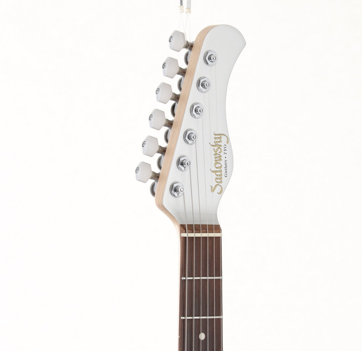 [SN 6085] USED SADOWSKY TYO / Modern Edge Strat Firemist Silver [03]