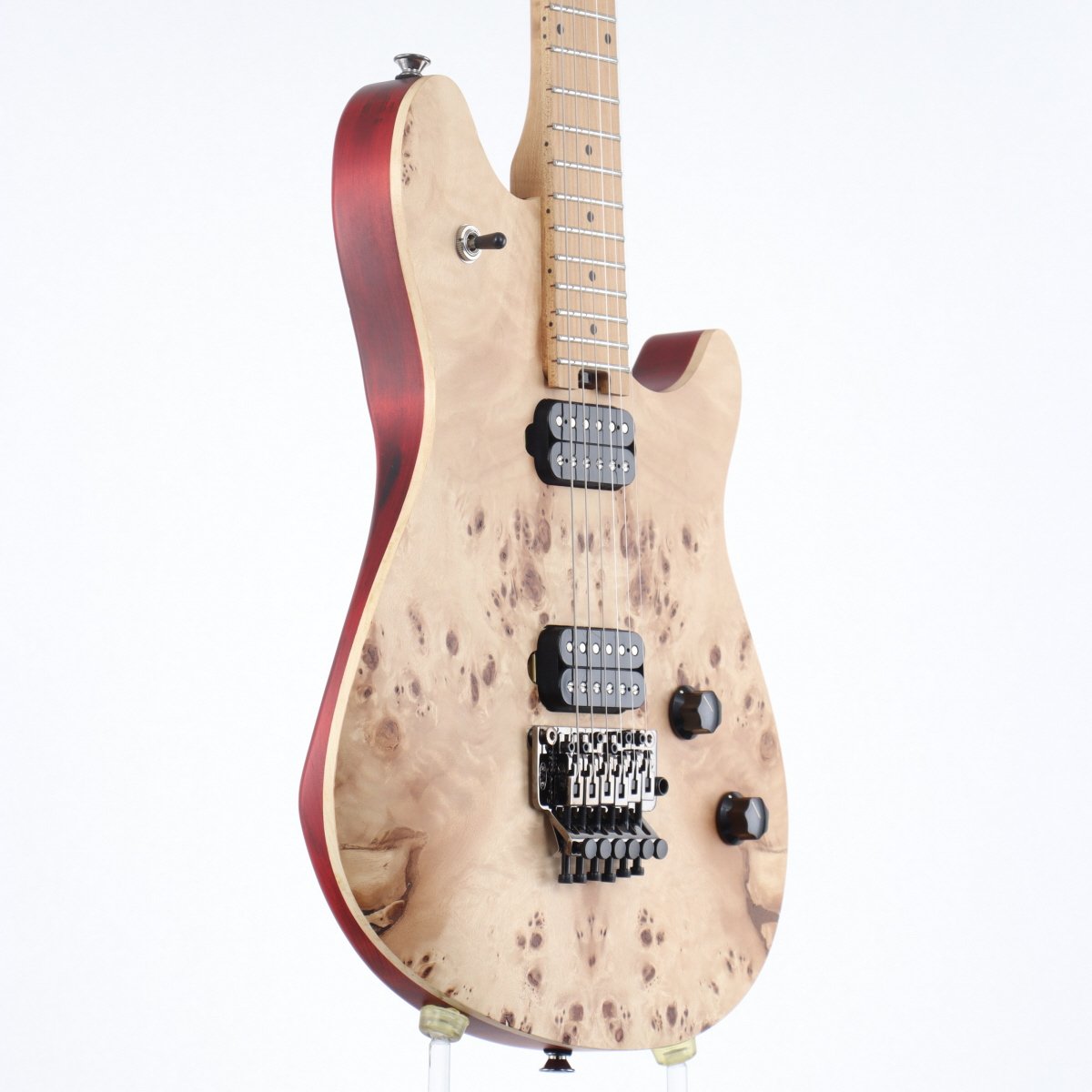 [SN ICE2202835] USED EVH / Wolfgang WG Standard Exotic Poplar Burl Baked Maple Natural [11]