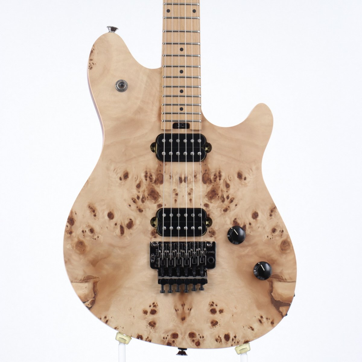[SN ICE2202835] USED EVH / Wolfgang WG Standard Exotic Poplar Burl Baked Maple Natural [11]