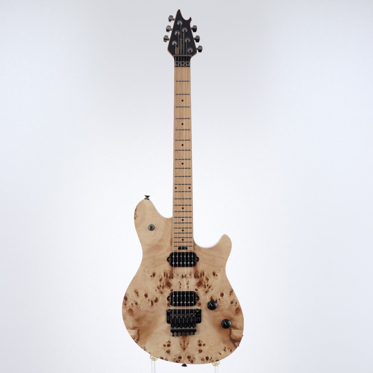 [SN ICE2202835] USED EVH / Wolfgang WG Standard Exotic Poplar Burl Baked Maple Natural [11]