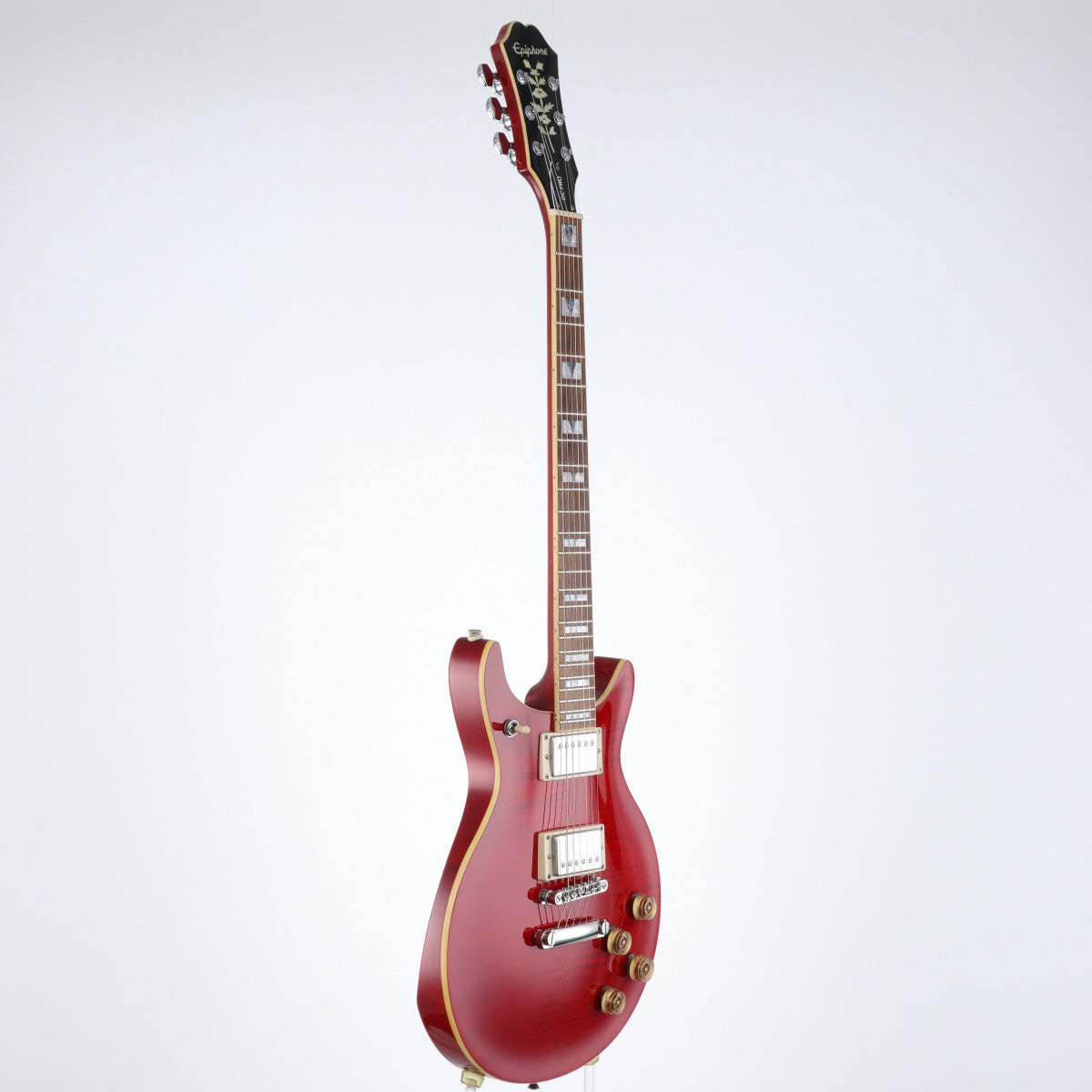 [SN 19011518518] USED Epiphone / DC Pro Black Cherry [11]