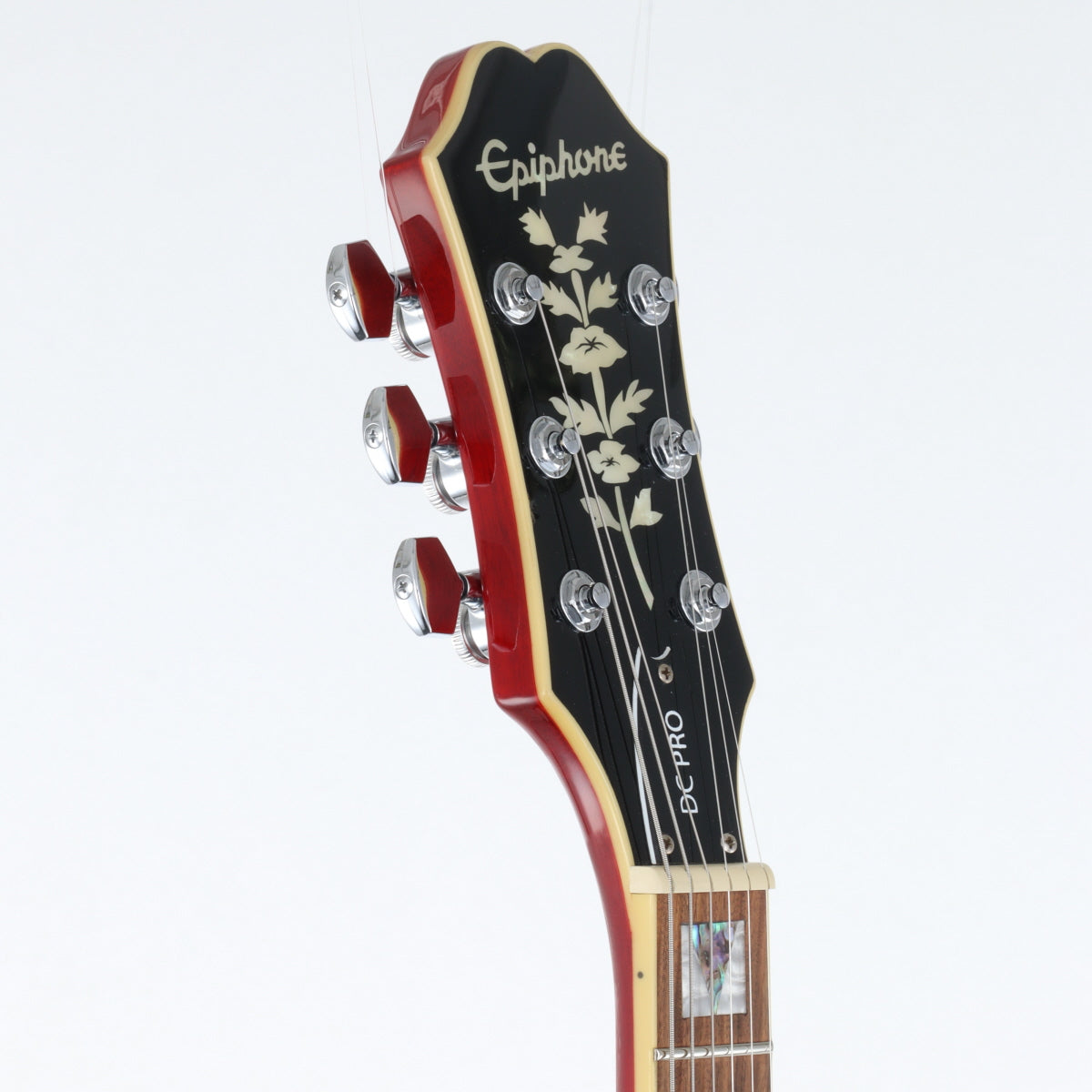 [SN 19011518518] USED Epiphone / DC Pro Black Cherry [11]