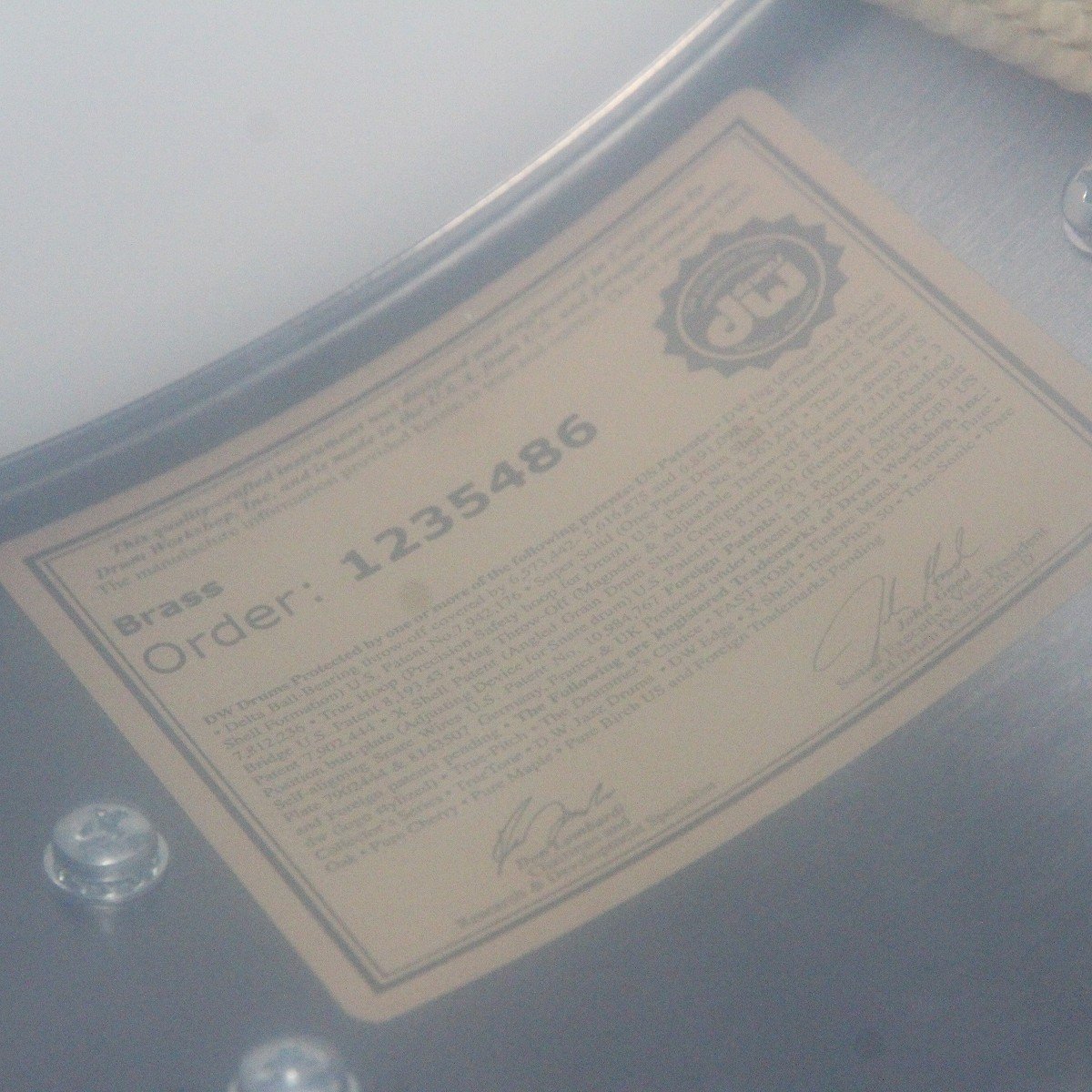 USED DW / DW-BNB1455SD/BRASS/B Brack Nickel Brass 14x5.5 Collector's Snare Drum [08]