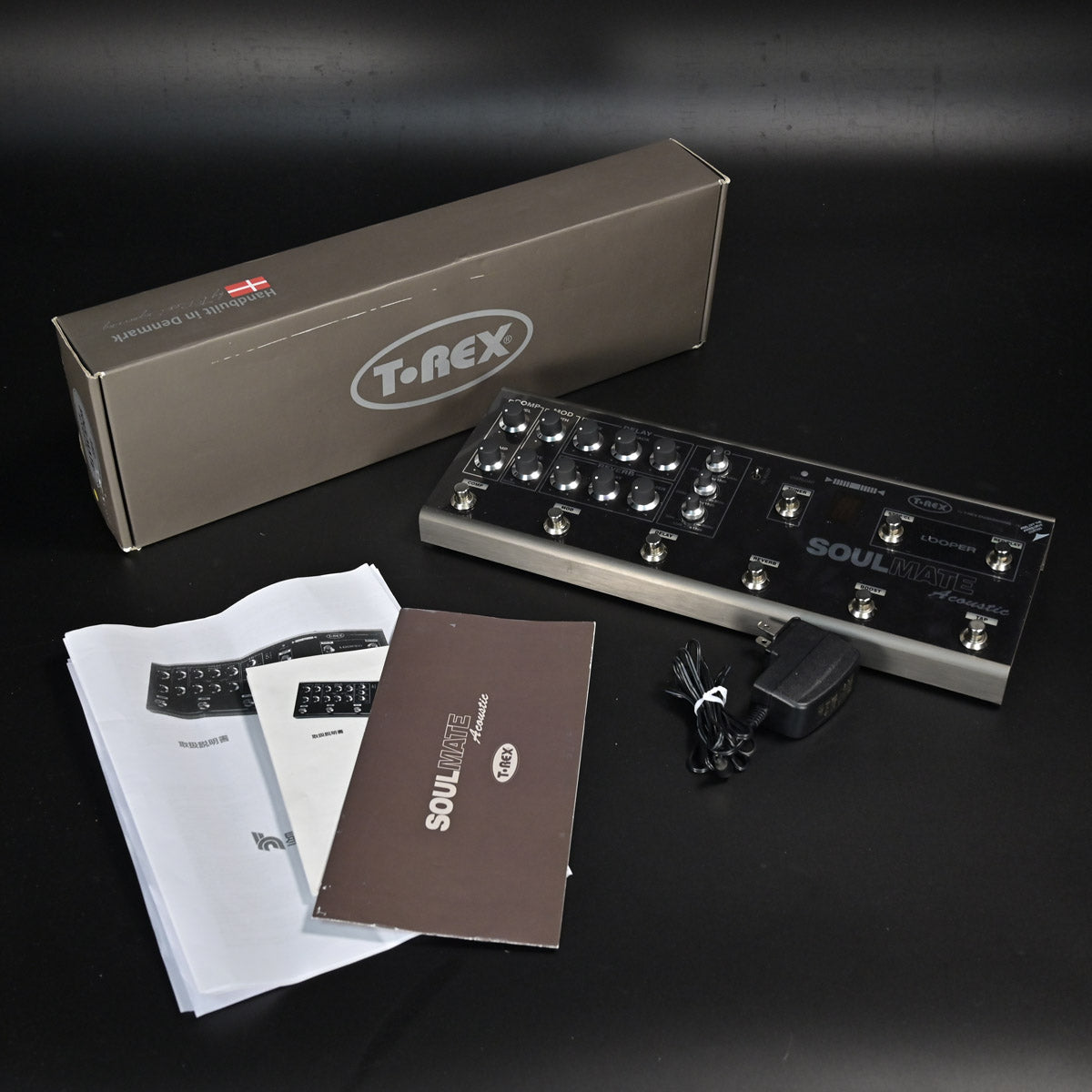[SN 0995] USED T-REX / Soul Mate Acoustic Multi-effects pedal for acoustic guitar [10]