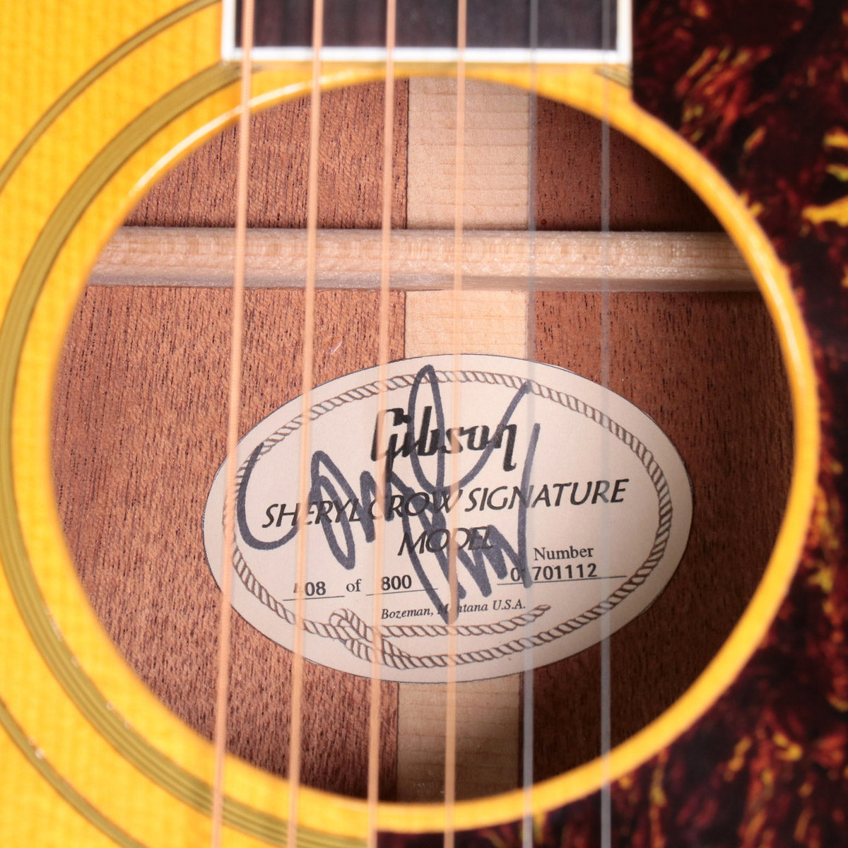 [SN 01701112] USED Gibson / Sheryl Crow Signature Model / 408 of 800 [2001] Gibson Sheryl Crow [08]