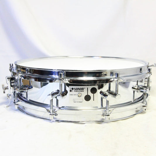 USED SONOR / D420 Phonic Series Ferromanganese Steel 14×4 Ferromanganese Steel Snare Drum [08]