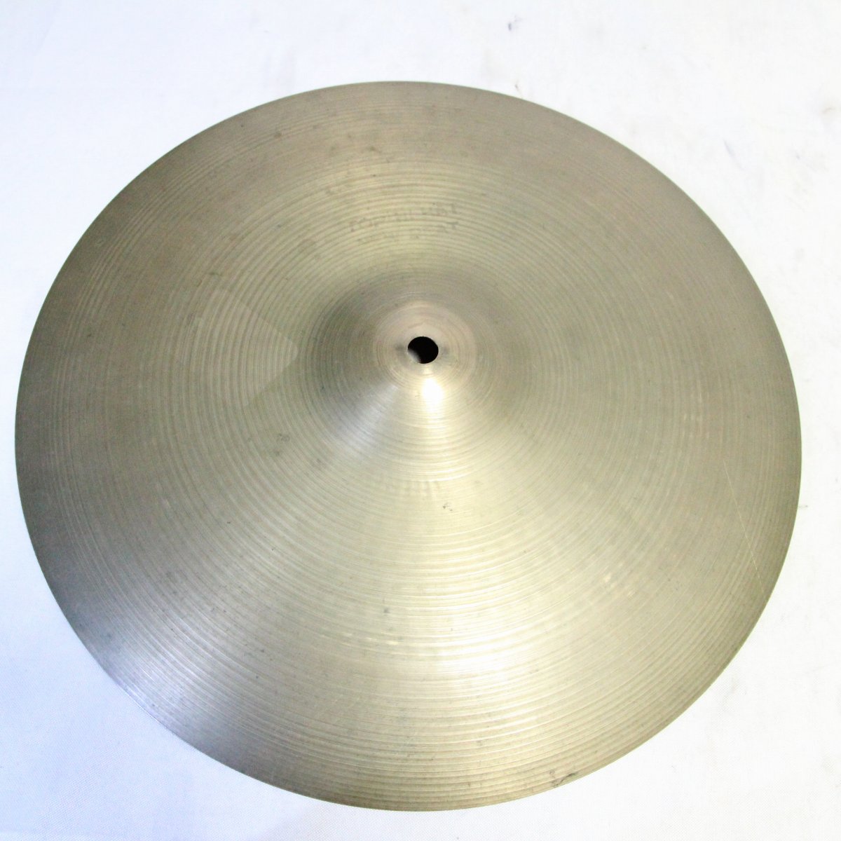 USED ZILDJIAN / 70s 14" NewBeat Hihat 884/1364g A Zildjian White Painted Logo Hi Hat [08]