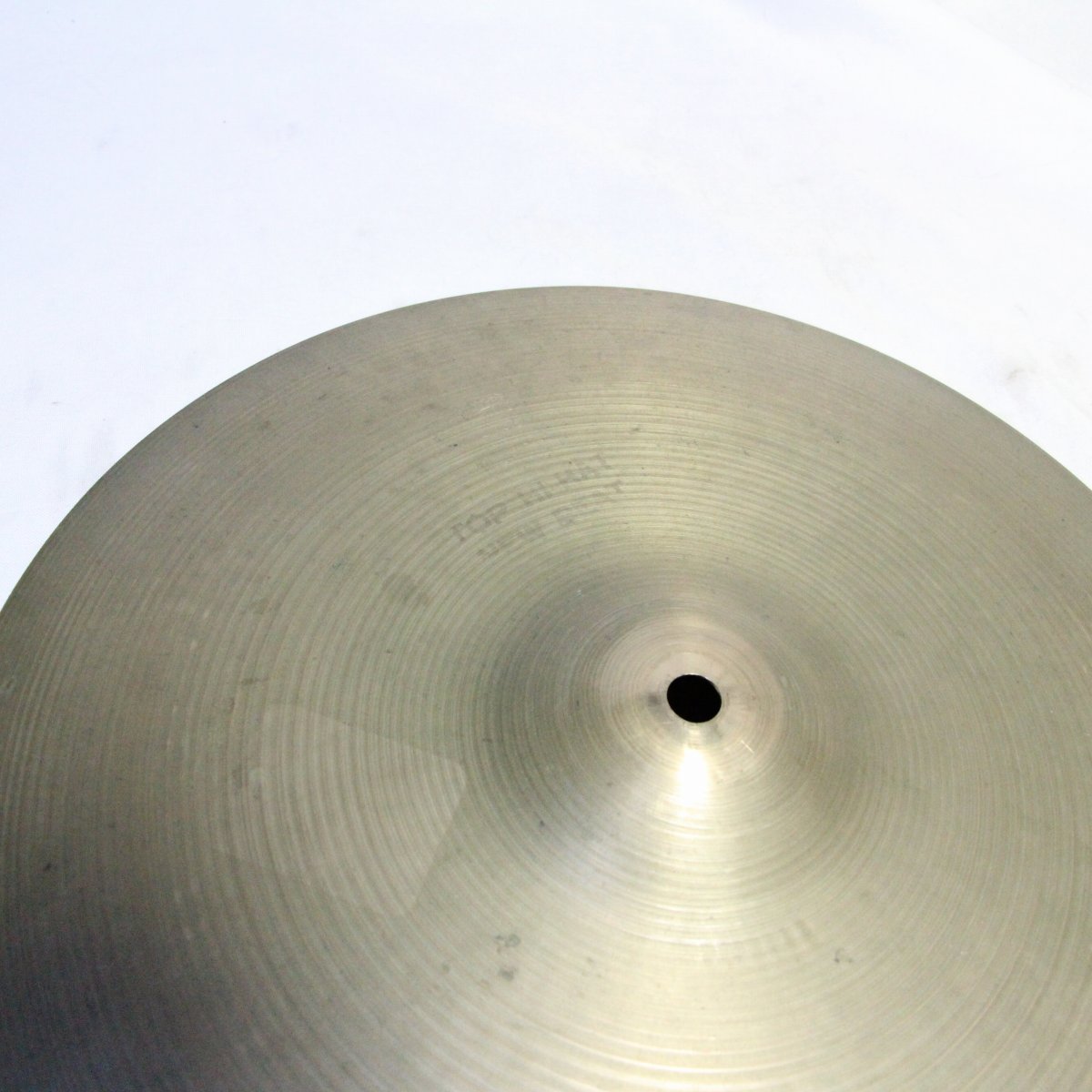 USED ZILDJIAN / 70s 14" NewBeat Hihat 884/1364g A Zildjian White Painted Logo Hi Hat [08]
