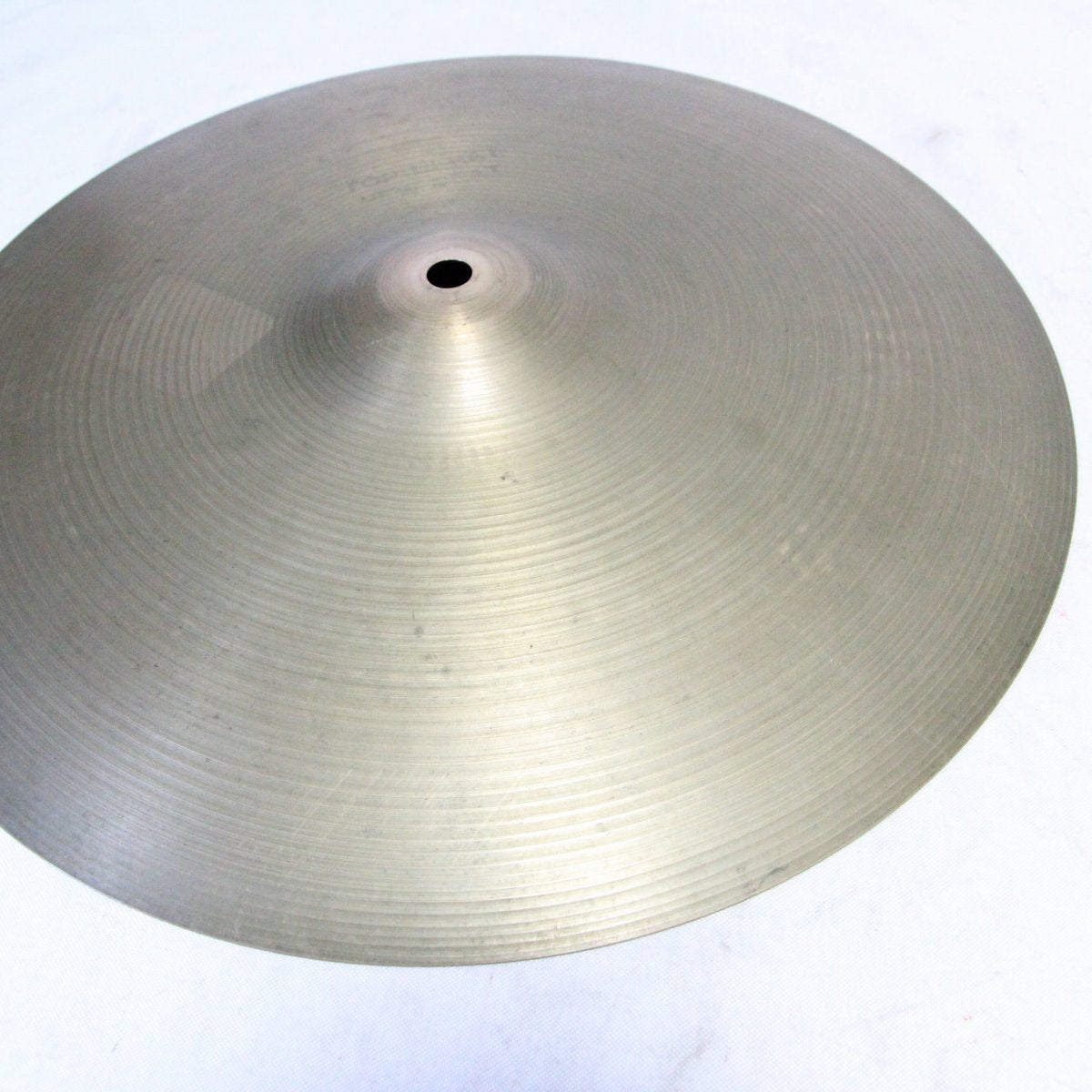 USED ZILDJIAN / 70s 14" NewBeat Hihat 884/1364g A Zildjian White Painted Logo Hi Hat [08]