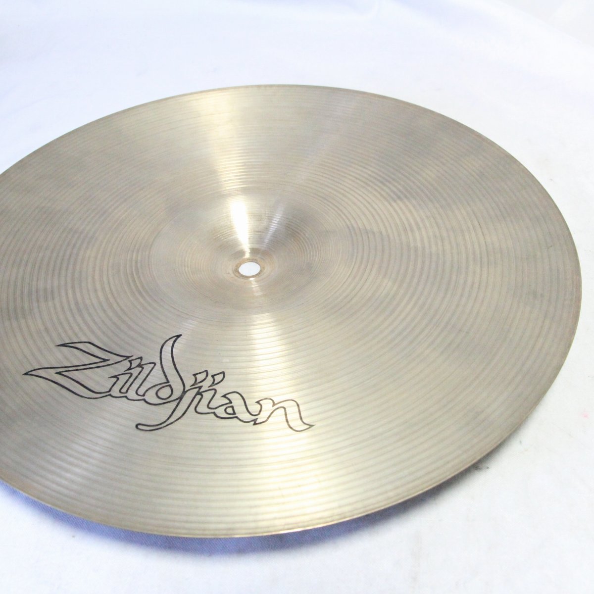 USED ZILDJIAN / 70s 14" NewBeat Hihat 884/1364g A Zildjian White Painted Logo Hi Hat [08]
