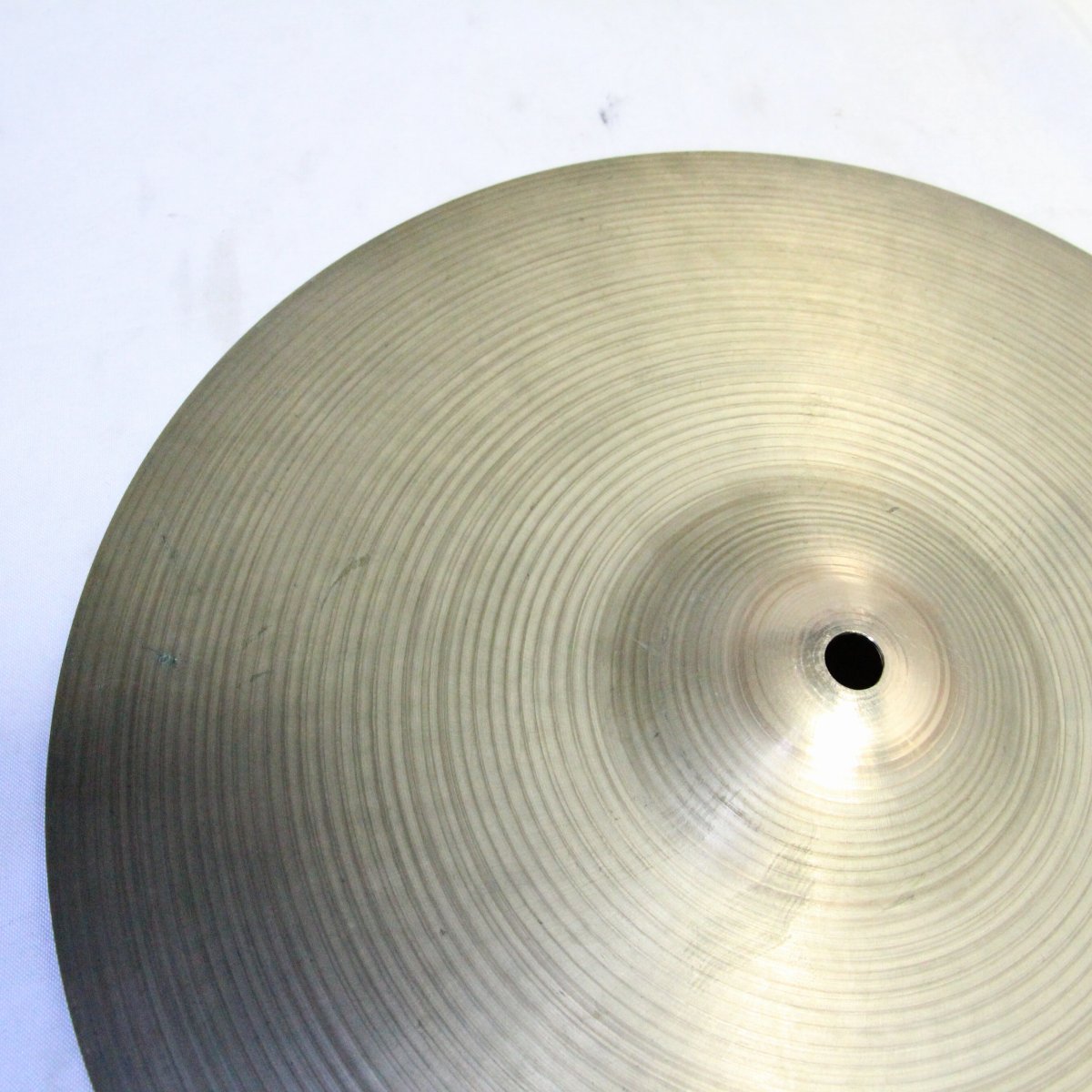 USED ZILDJIAN / 70s 14" NewBeat Hihat 884/1364g A Zildjian White Painted Logo Hi Hat [08]