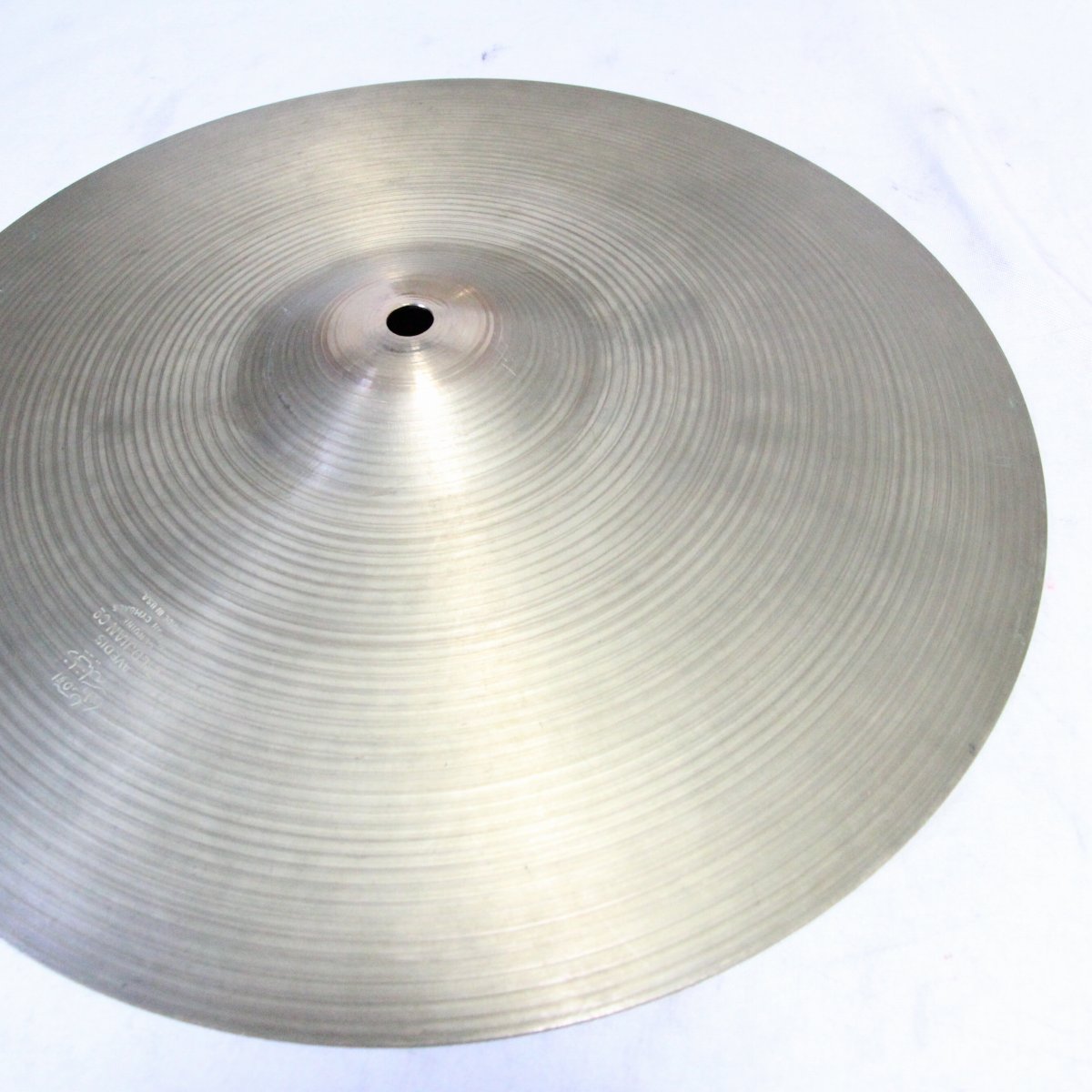 USED ZILDJIAN / 70s 14" NewBeat Hihat 884/1364g A Zildjian White Painted Logo Hi Hat [08]