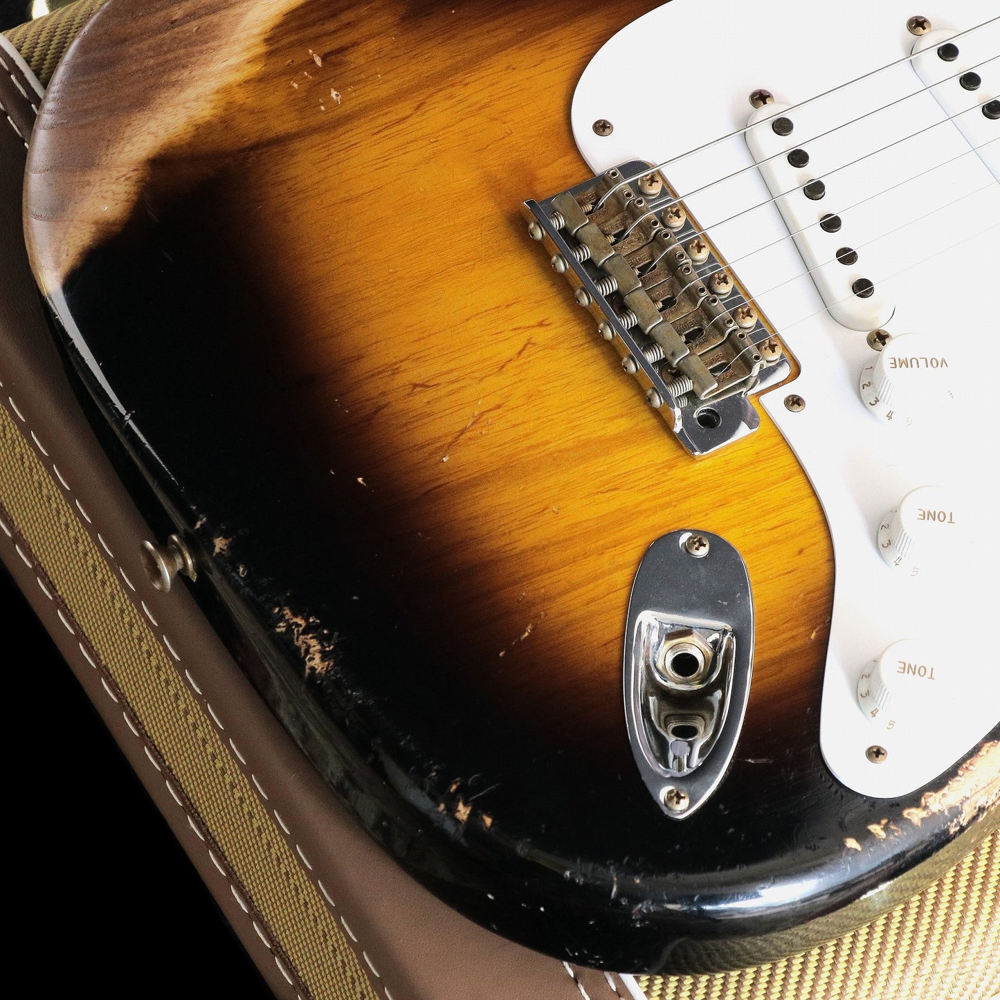 [SN XN4903] USED Fender Custom Shop / Limited Edition 70th Anniversary 1954 Stratocaster Heavy Relic Wide Fade 2-Color Sunburst [03]